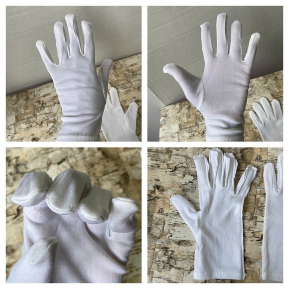 Vintage Accessories - Women’s Vintage Gloves White Vintage Gloves